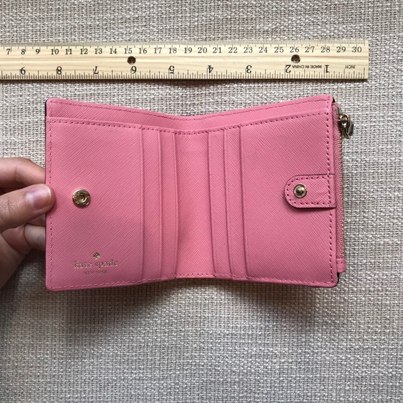 Kate Spade Small Wallet - Top Zip Bifold - Picture 3 of 6